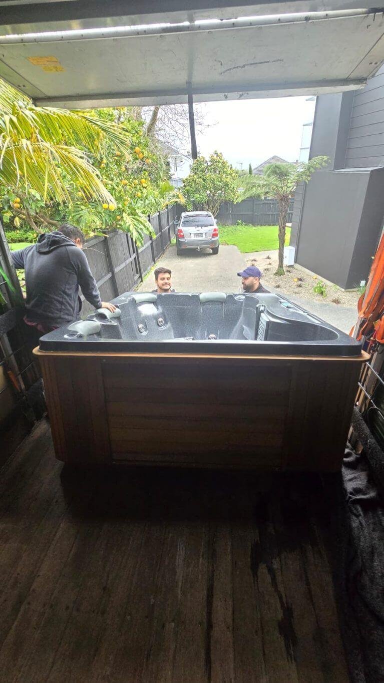 Spa Pool Moving Services